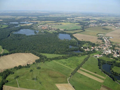 Röderaue und Teiche unter Großenhain (Foto: F. Meyer, Archiv Naturschutz LfULG)