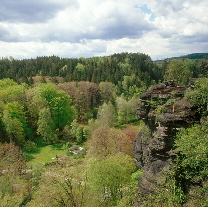 Bielatal bei Schweizermühle (Foto: W. Böhnert, Archiv Naturschutz LfULG)