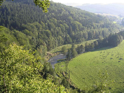 Blick ins Zschopautal (Foto: T. Sy, Archiv Naturschutz LfULG)