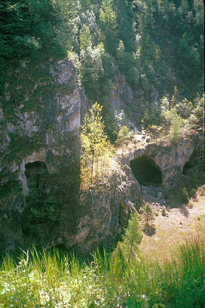 Steinbruch im Kalkwerk Lengefeld (Foto: S. Slobodda, Archiv Naturschutz LfULG)