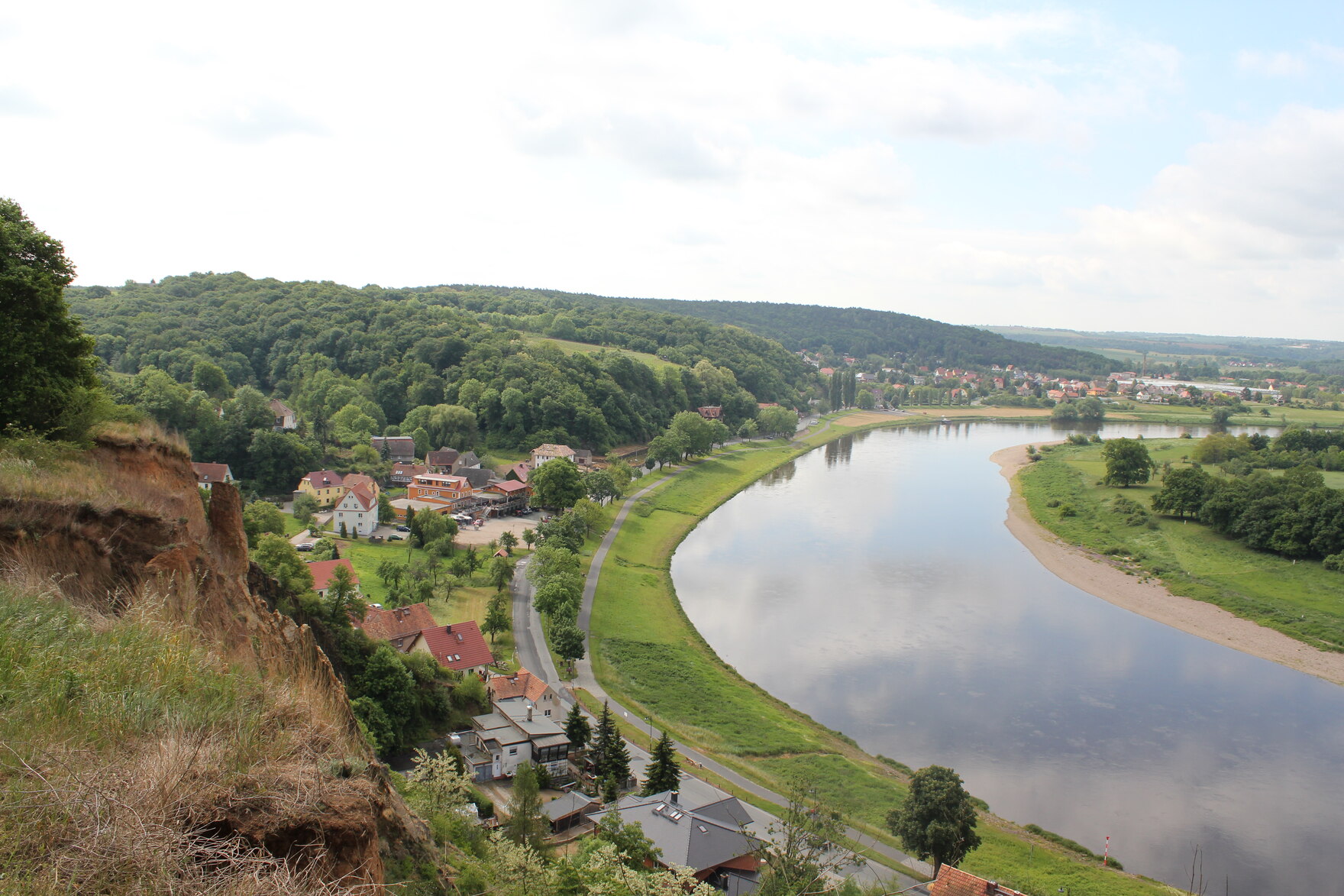 Ein Ausbau der Elbe wäre nicht mit den Erhaltungszielen von NATURA 2000 zu vereinbaren (Foto: Archiv Naturschutz LfULG, F. Klenke).