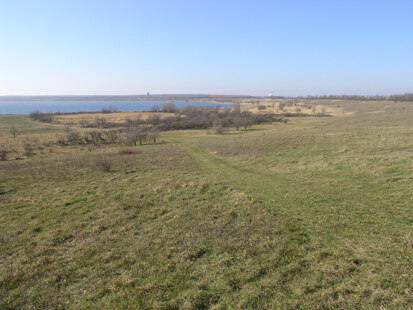 Speicherbecken Borna (Foto: H. Blischke)