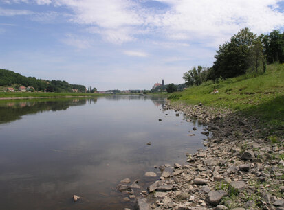 Das Elbtal nördlich Meißen (Foto: H. Blischke, Archiv Naturschutz LfULG)